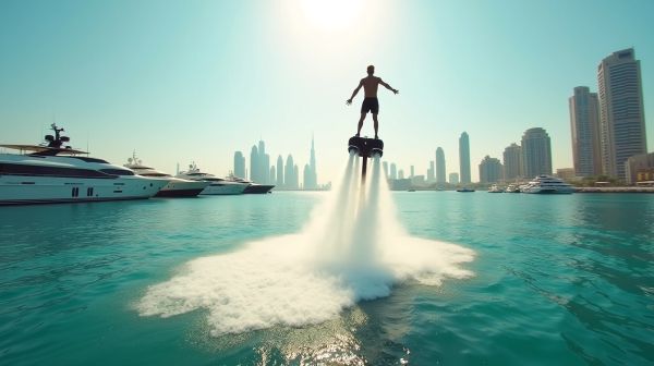 Découvrez le flyboard à dubaï : une expérience inoubliable !